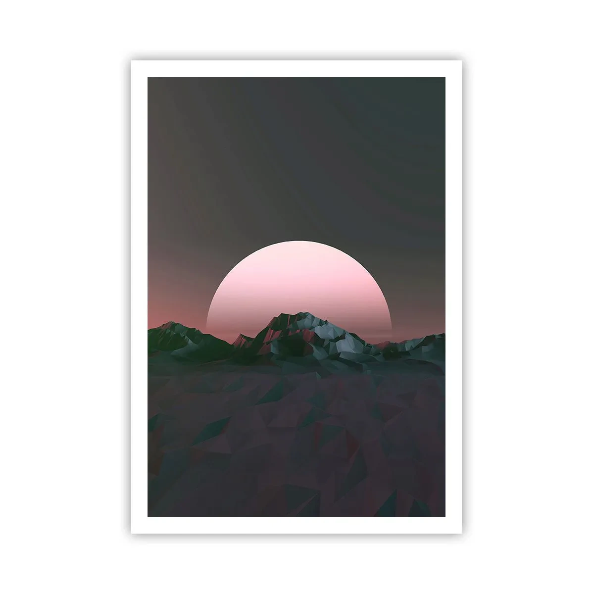 Poster - In een naburig sterrenstelsel - 70x100 cm