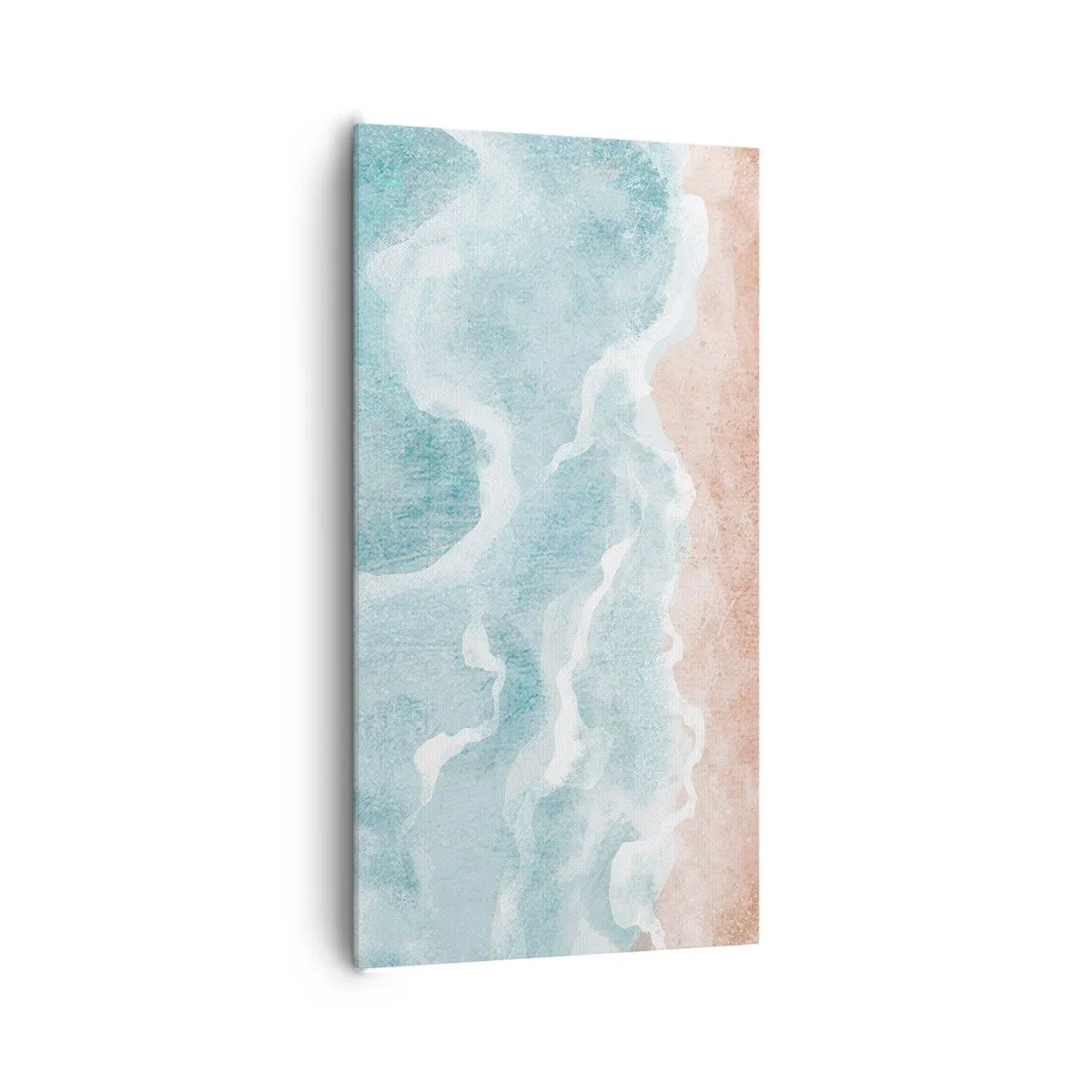 Schilderen op canvas - Wolkenabstractie - 65x120 cm