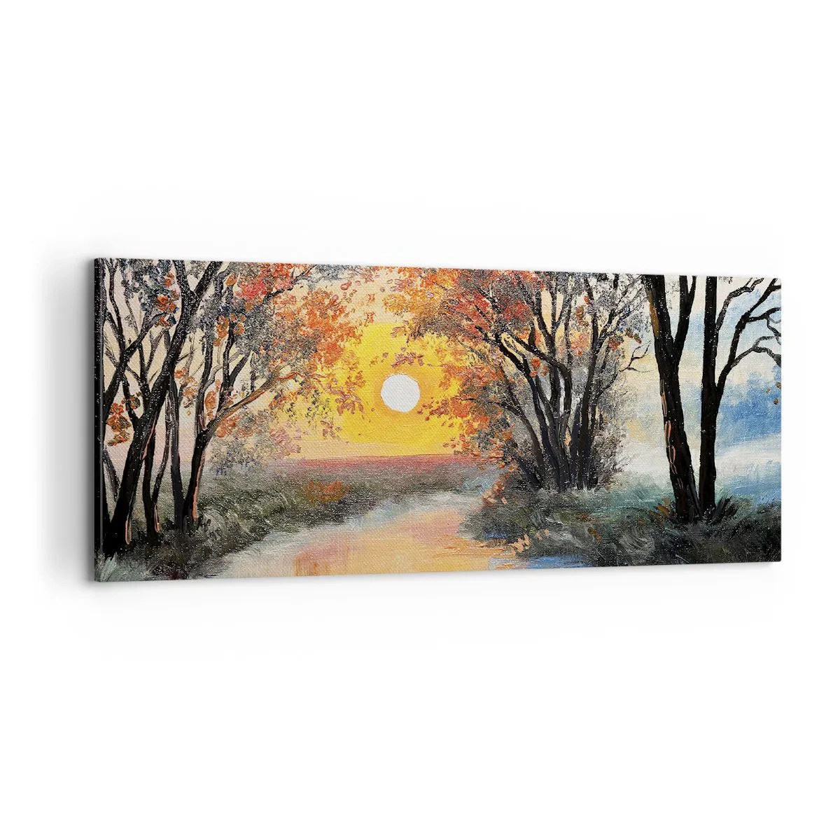 Schilderen op canvas - Herfst vibes - 100x40 cm