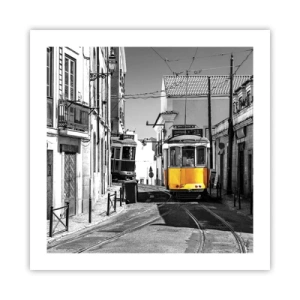 Poster - De geest van Lissabon - 50x50 cm