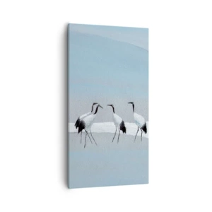 Schilderen op canvas - Na een warme dag - 55x100 cm