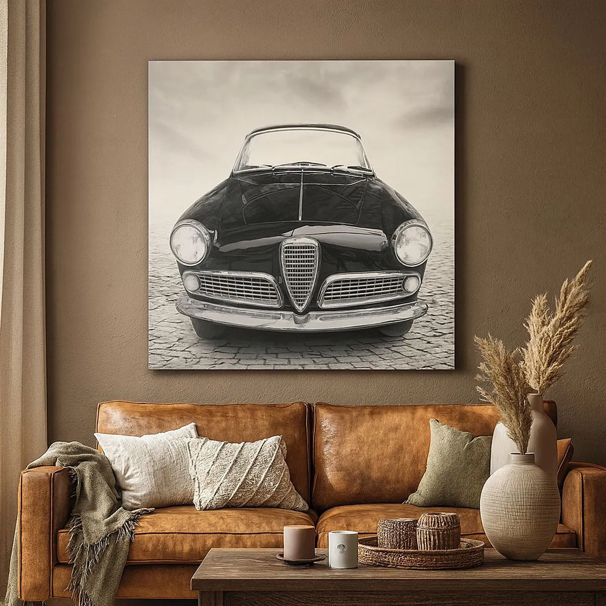 Schilderen op canvas - Je moet gewoon van me houden - 30x30 cm