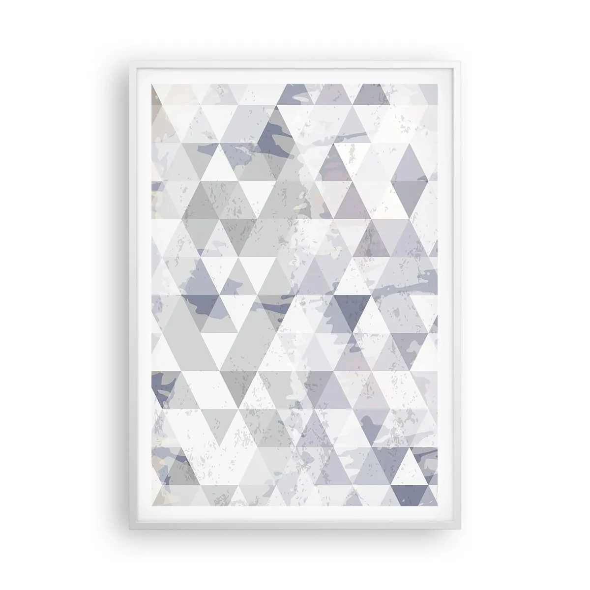 Poster in een witte lijst - In ritme op drie - 70x100 cm