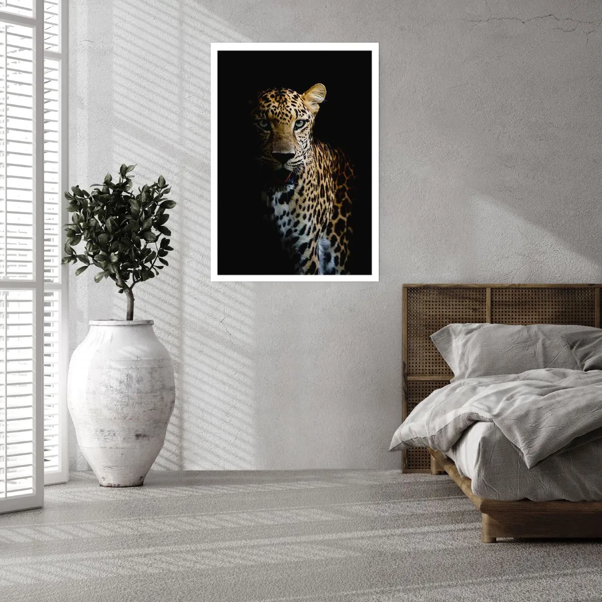 Poster - Donkere schoonheid - 50x70 cm