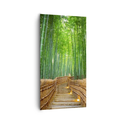 Schilderen op canvas - De essentie van de aziatische natuur - 65x120 cm