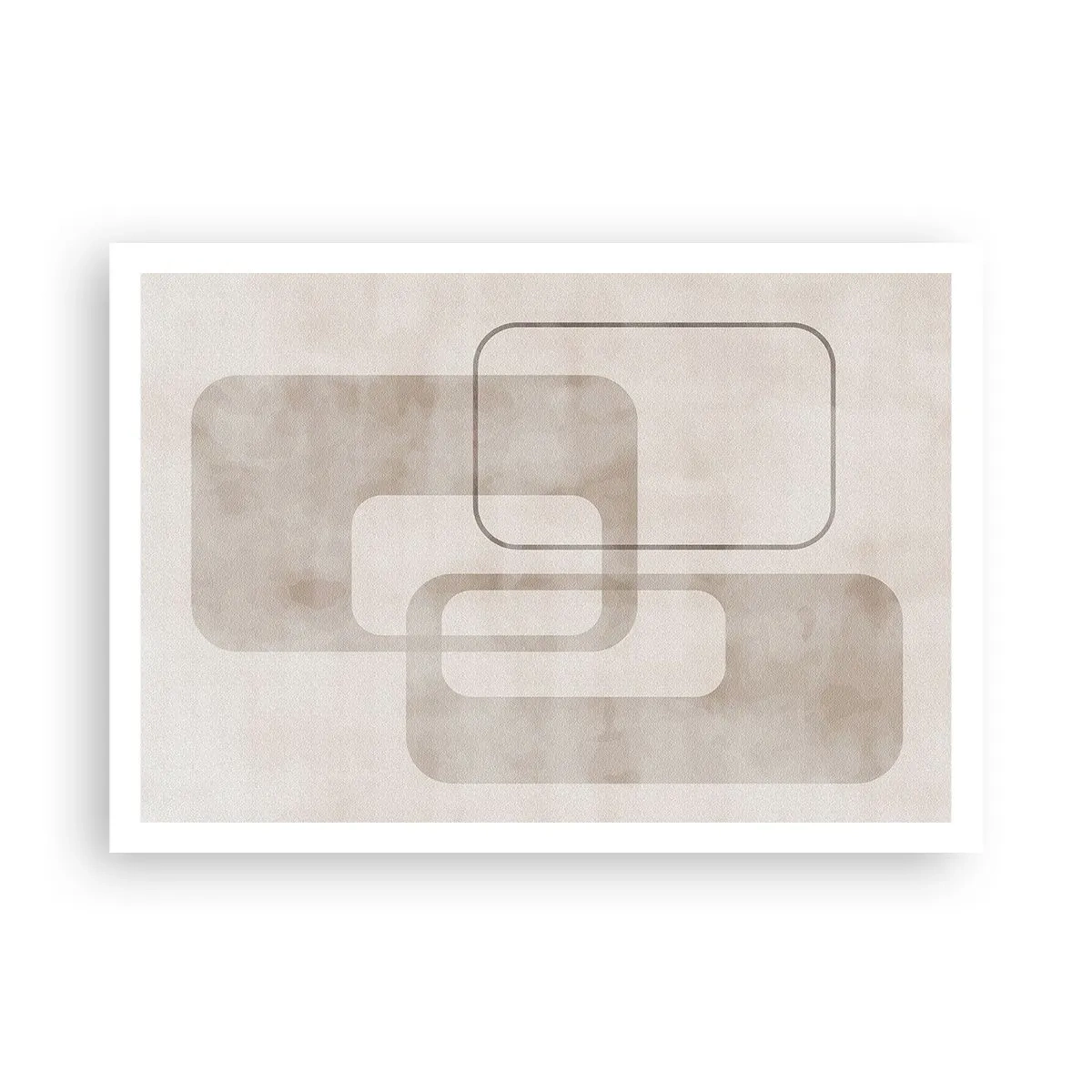 Poster - Geometrische voeg - 100x70 cm