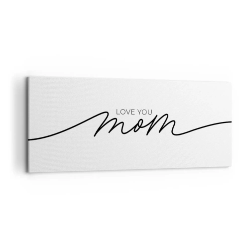 Schilderen op canvas - Grote emotie - 120x50 cm