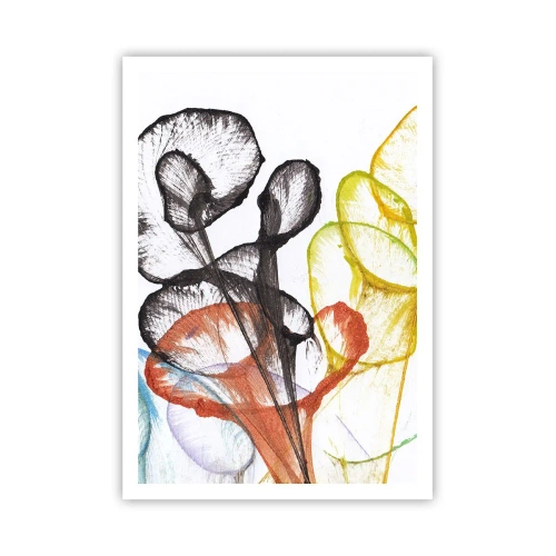 Poster - Bloemen met een ziel - 70x100 cm