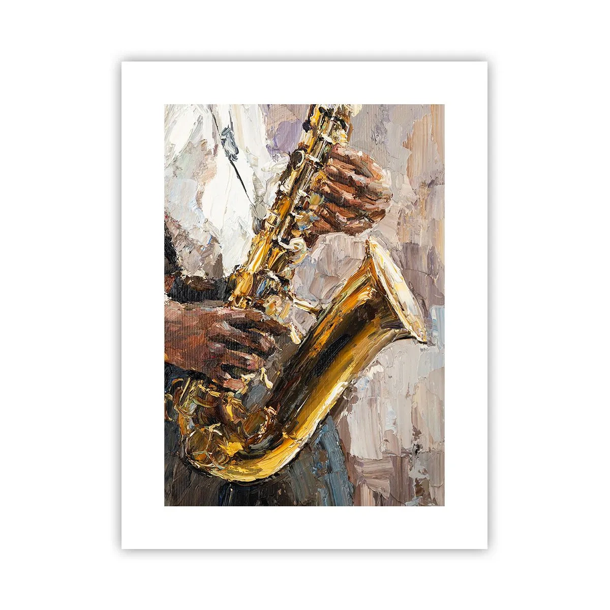 Poster - Tijd om te solo te spelen - 30x40 cm