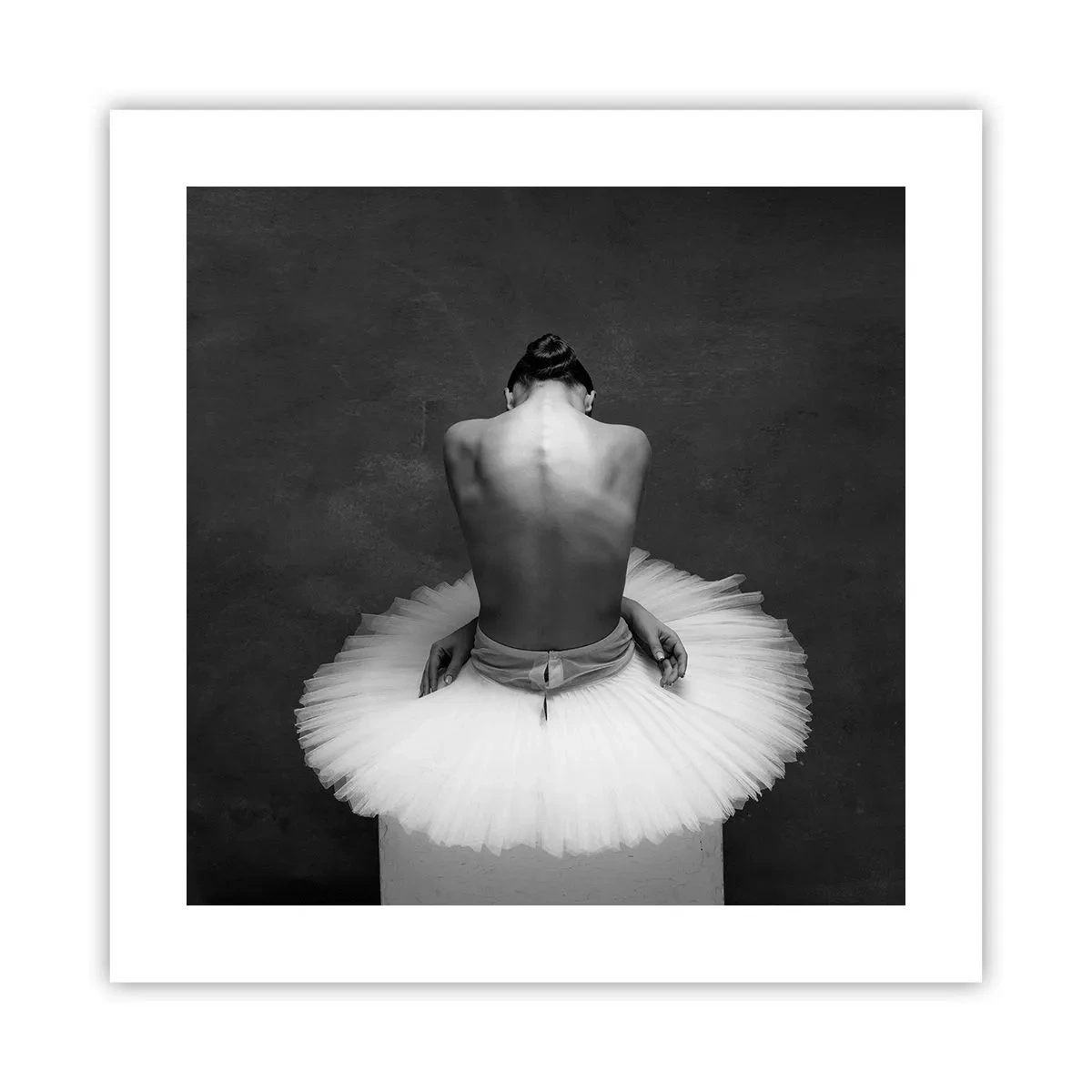 Poster - Het bloeit gewoon - 40x40 cm