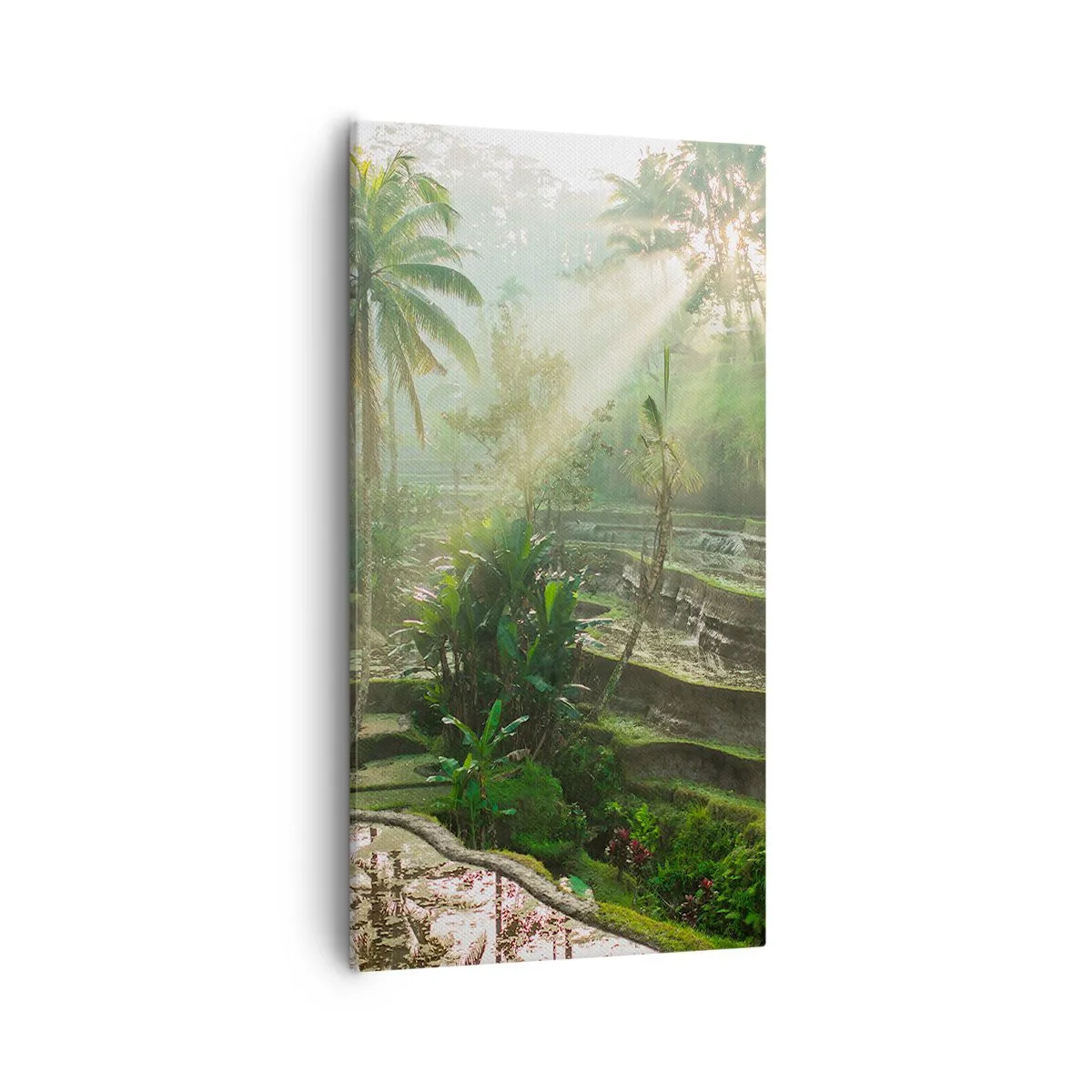 Schilderen op canvas - Opgroeien in de zon - 55x100 cm