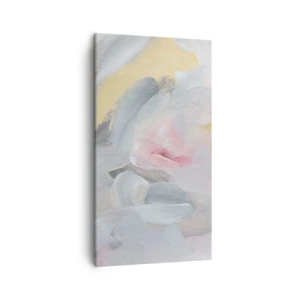 Schilderen op canvas - In een pastelkleurige wereld - 45x80 cm