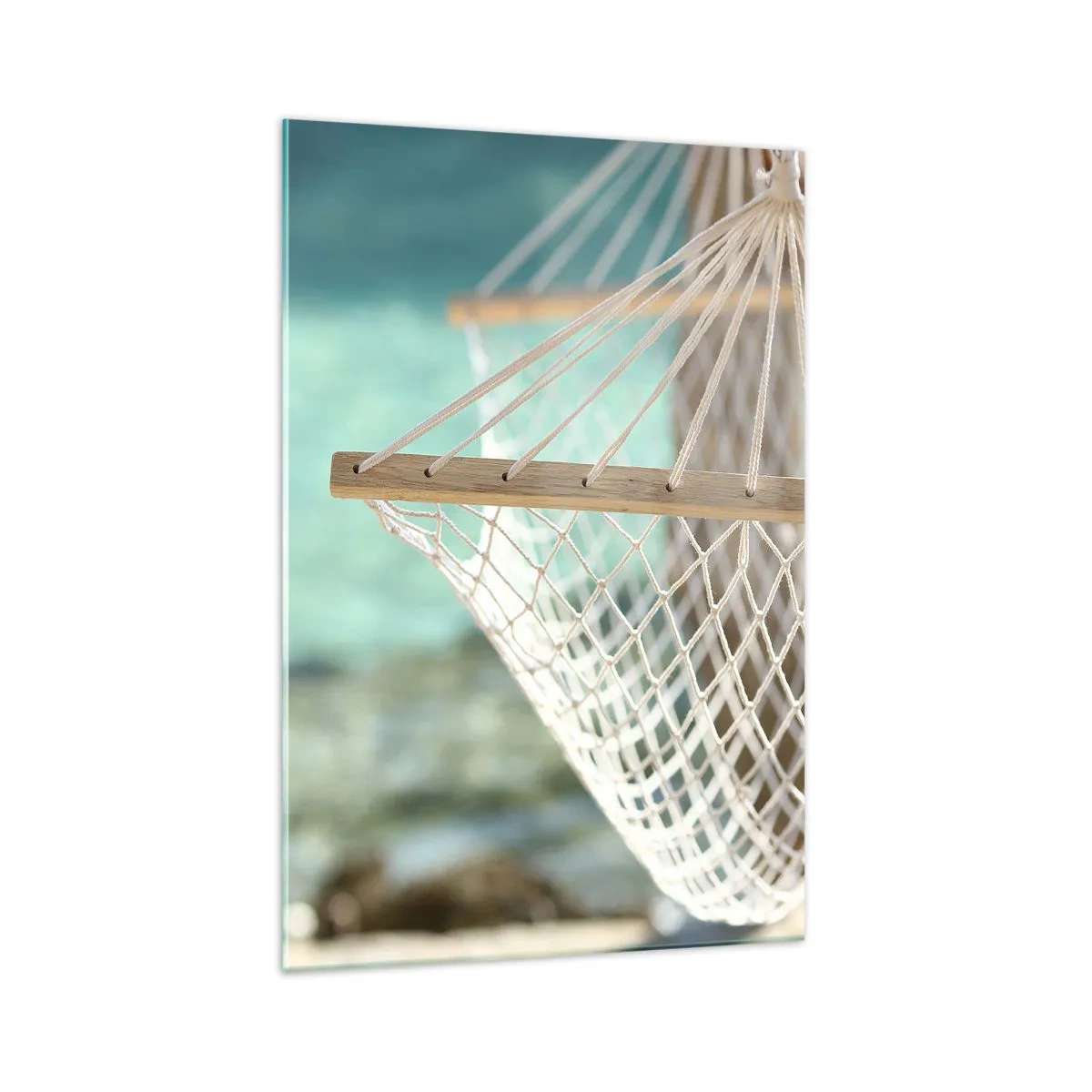 Schilderen op glas - Tijd om te ontspannen - 70x100 cm