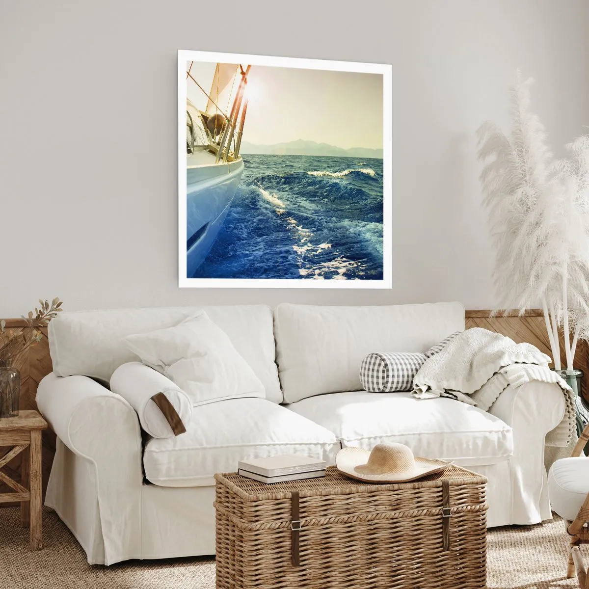 Poster - Voor het avontuur - 50x50 cm