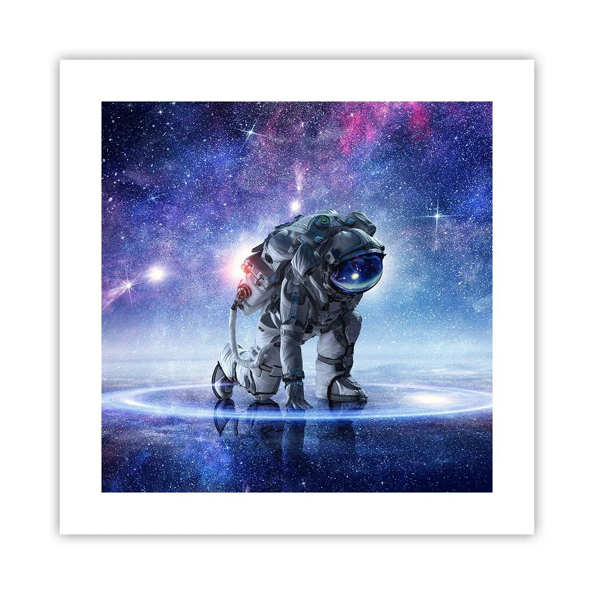Poster - De sterrenhemel boven mij - 40x40 cm