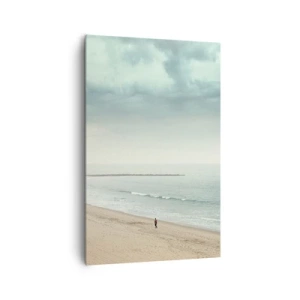 Schilderen op canvas - op zoek naar vrede - 80x120 cm