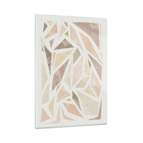 Schilderen op glas - Gebrandschilderd glas compositie - 50x70 cm