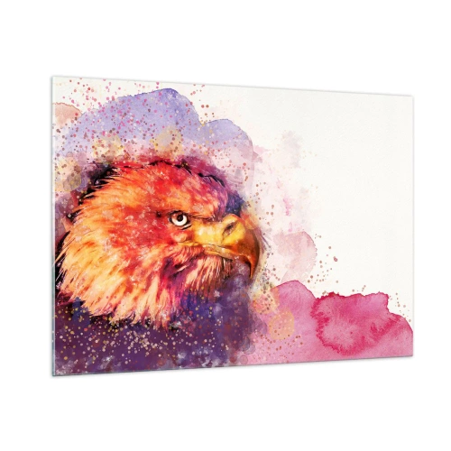 Schilderen op glas - Je wilt niet weten wat ik denk - 100x70 cm