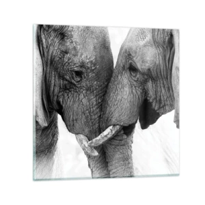 Schilderen op glas - Oprechte bekentenis - 30x30 cm