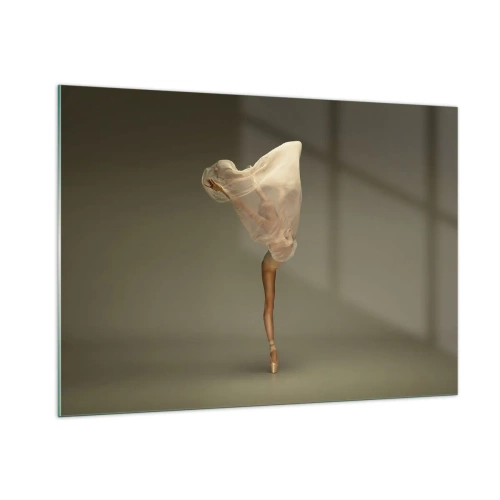 Schilderen op glas - Het zal snel omhoog vliegen - 100x70 cm