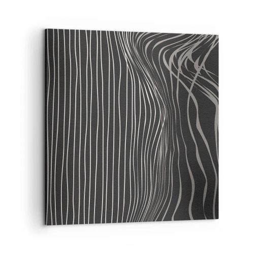 Schilderen op canvas - Ritme en accent - 50x50 cm