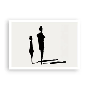 Poster - Zeker samen? - 100x70 cm