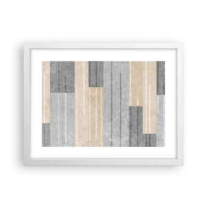 Poster in een witte lijst - Compositie: houd verticaal - 40x30 cm