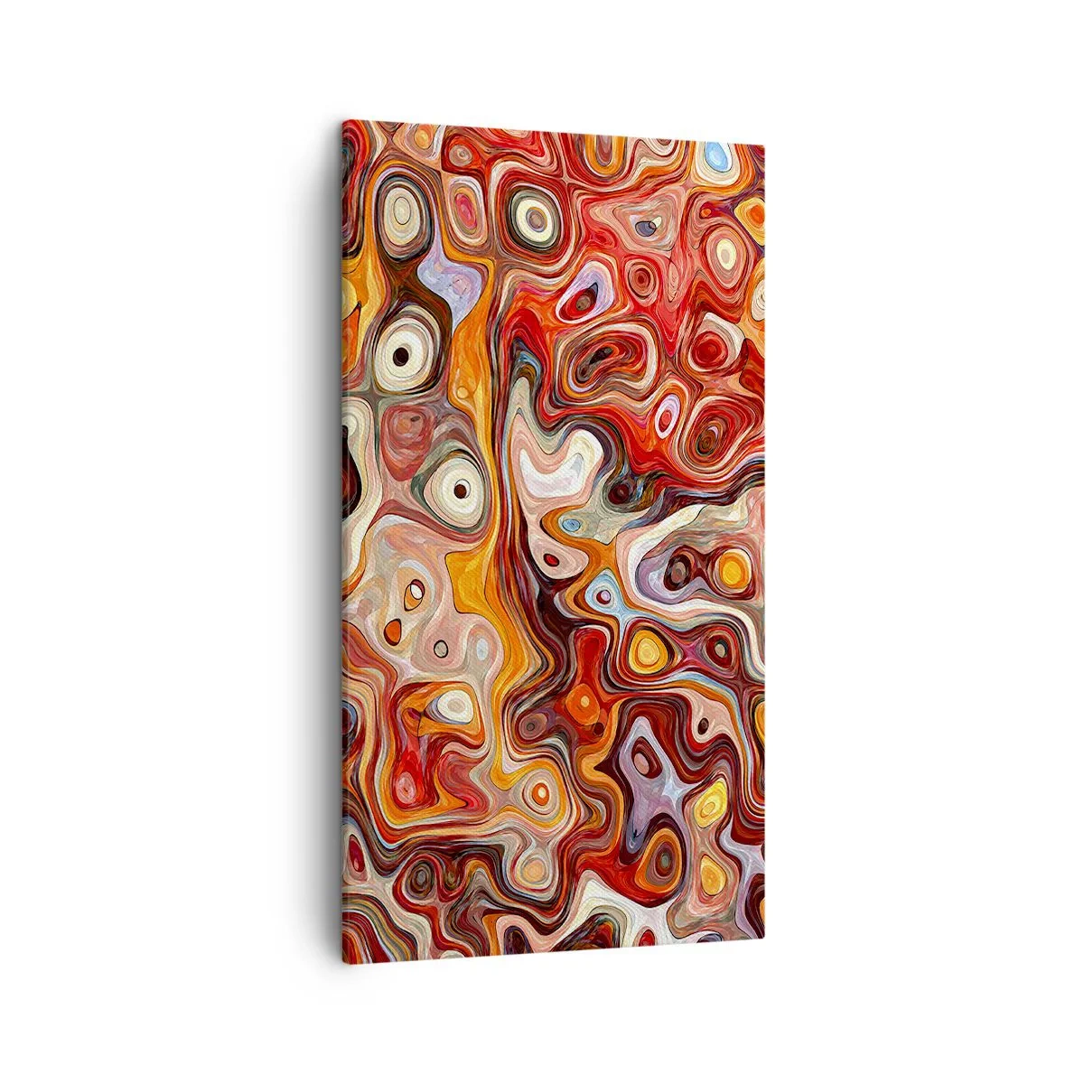 Schilderen op canvas - Als de noten gesmolten zijn in honing - 45x80 cm