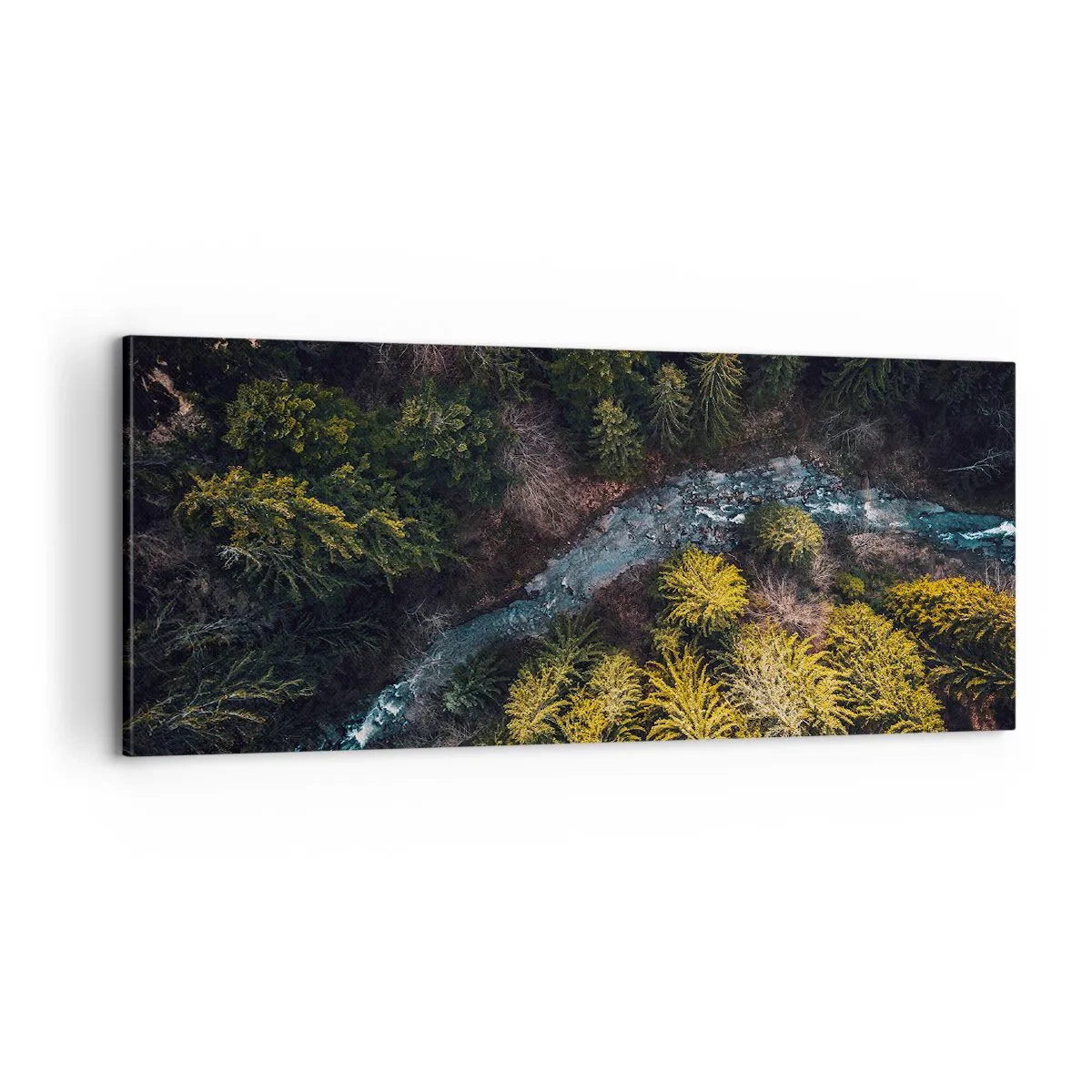 Schilderen op canvas - Snel, sneller en sneller - 100x40 cm