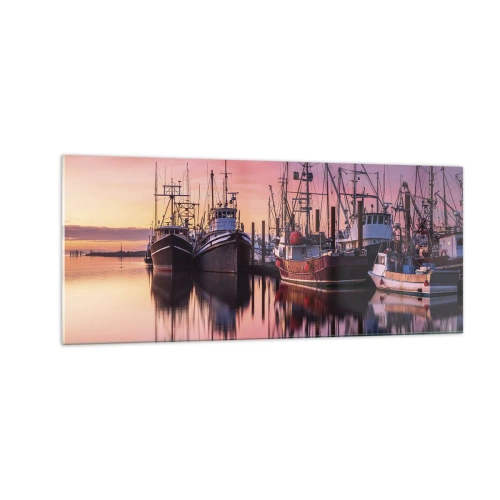 Schilderen op glas - Voor de volgende dag - 100x40 cm