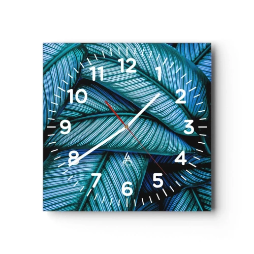 Wandklok - Klok - Levens lijnen - 40x40 cm