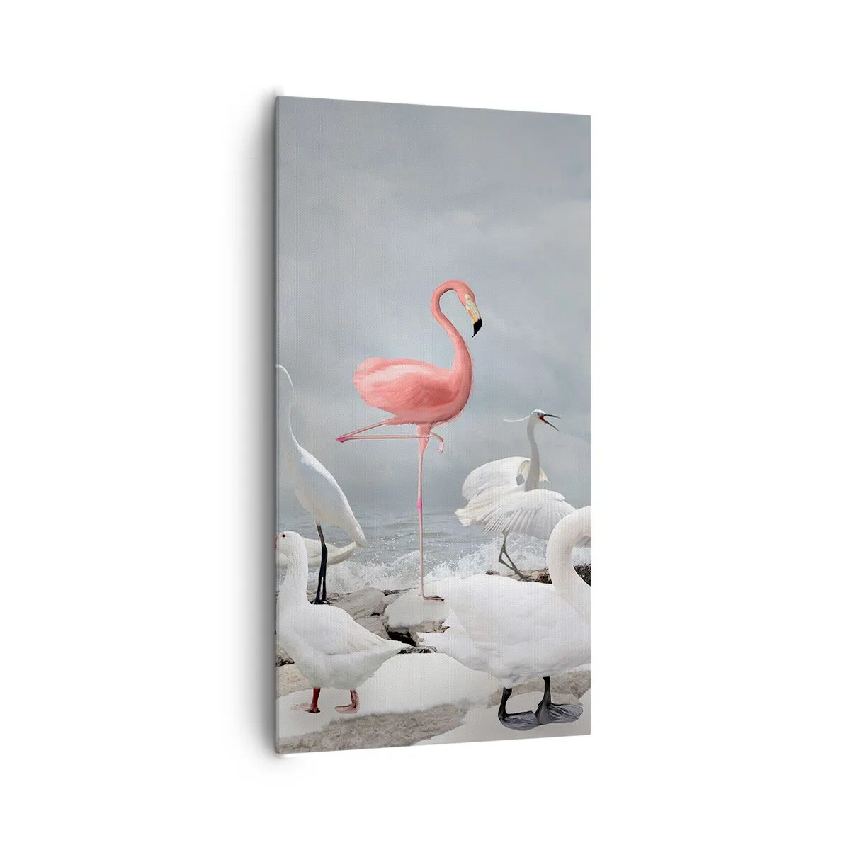 Schilderen op canvas - Hoe ben ik hier terecht gekomen? - 65x120 cm