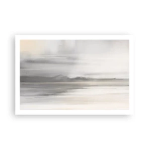 Poster - Afstand in reflectie - 91x61 cm