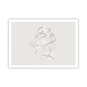 Poster - De omtrek van een droom - 100x70 cm