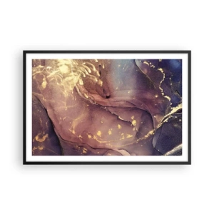 Poster in een zwarte lijst - Materie en geest - 91x61 cm