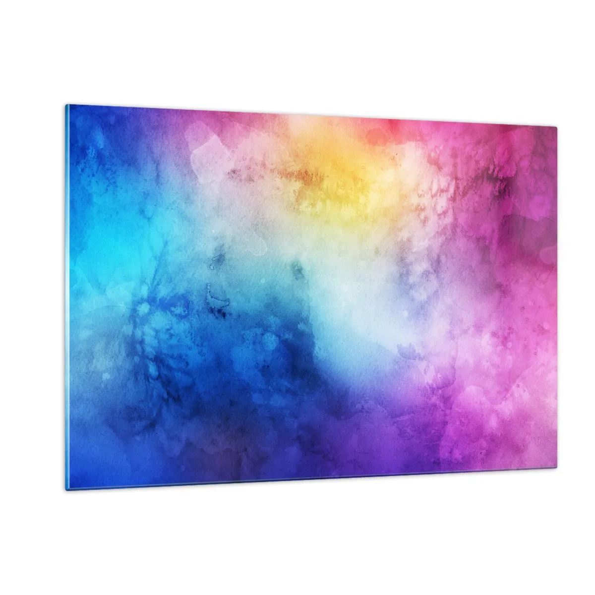 Schilderen op glas - Bijna in de wolken - 120x80 cm