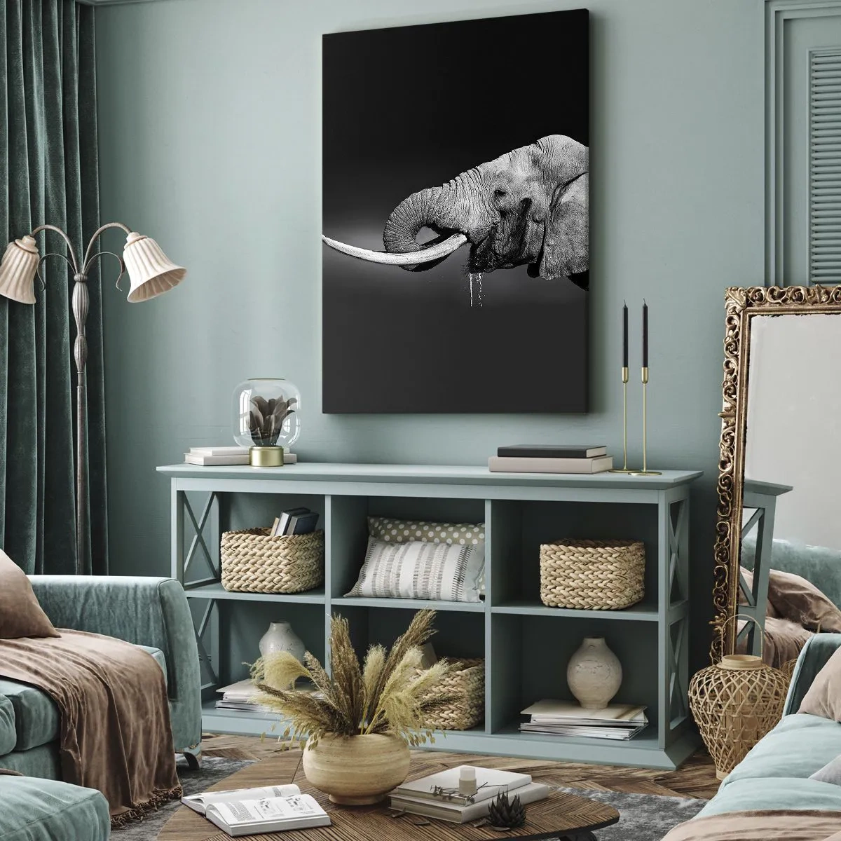 Schilderen op canvas - Ja, goed nu - 50x70 cm