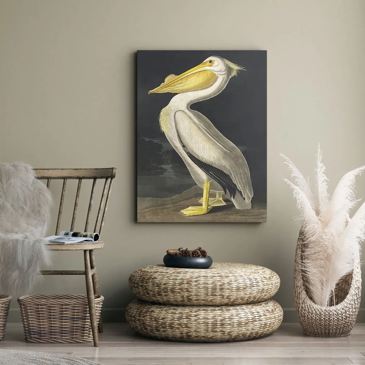 Schilderen op canvas - Vol trots - 70x100 cm