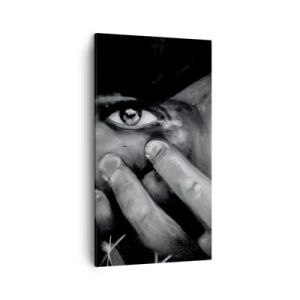 Schilderen op canvas - Ik zal niet zeggen wie het heeft geschilderd - 45x80 cm