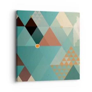 Schilderen op canvas - Eenheid van veelheid, veelheid van eenheid - 40x40 cm