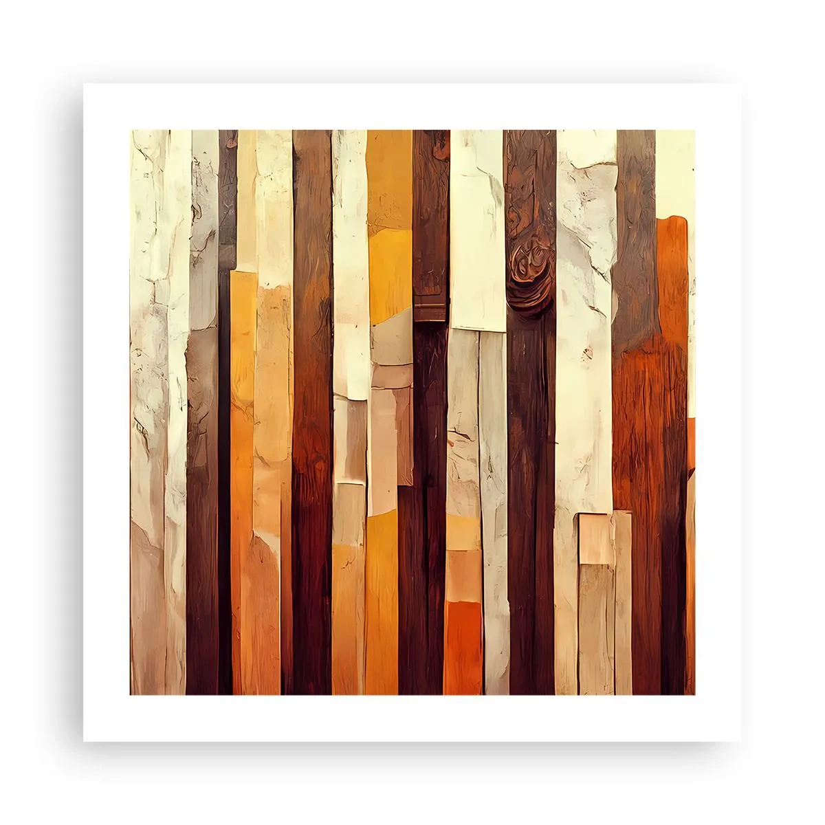 Poster - Anthem van de bosbomen - 50x50 cm