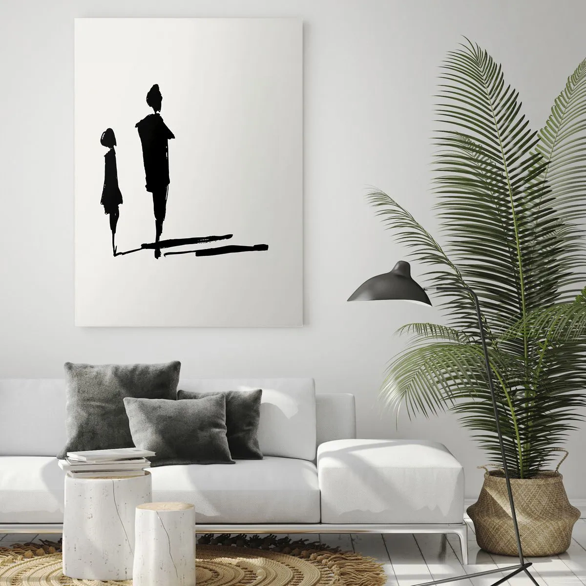 Schilderen op glas - Zeker samen? - 50x70 cm