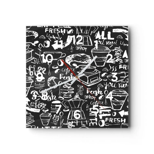 Wandklok - Klok - Alles wat je nodig hebt is… - 30x30 cm