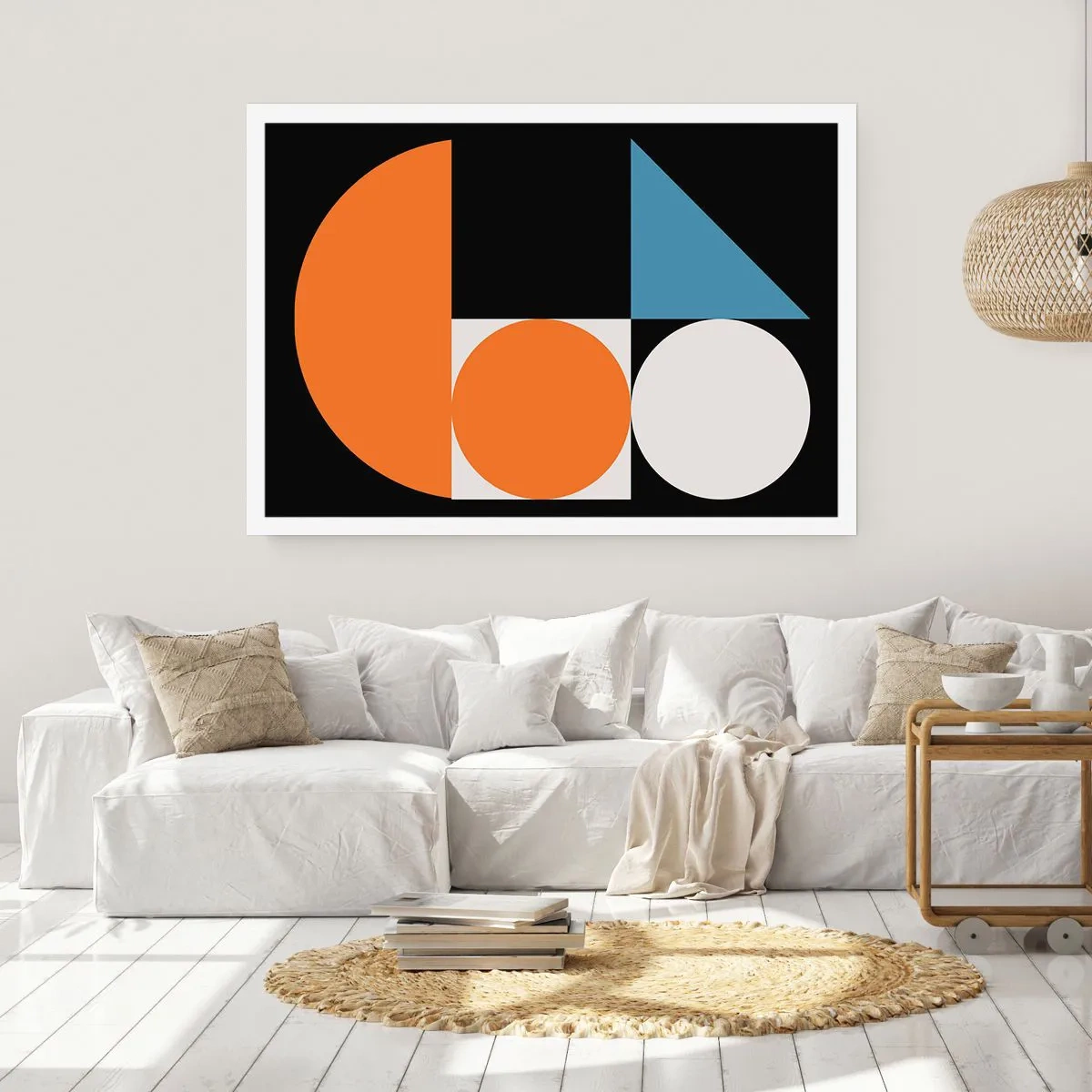 Poster - Dacht lay-out - 50x40 cm
