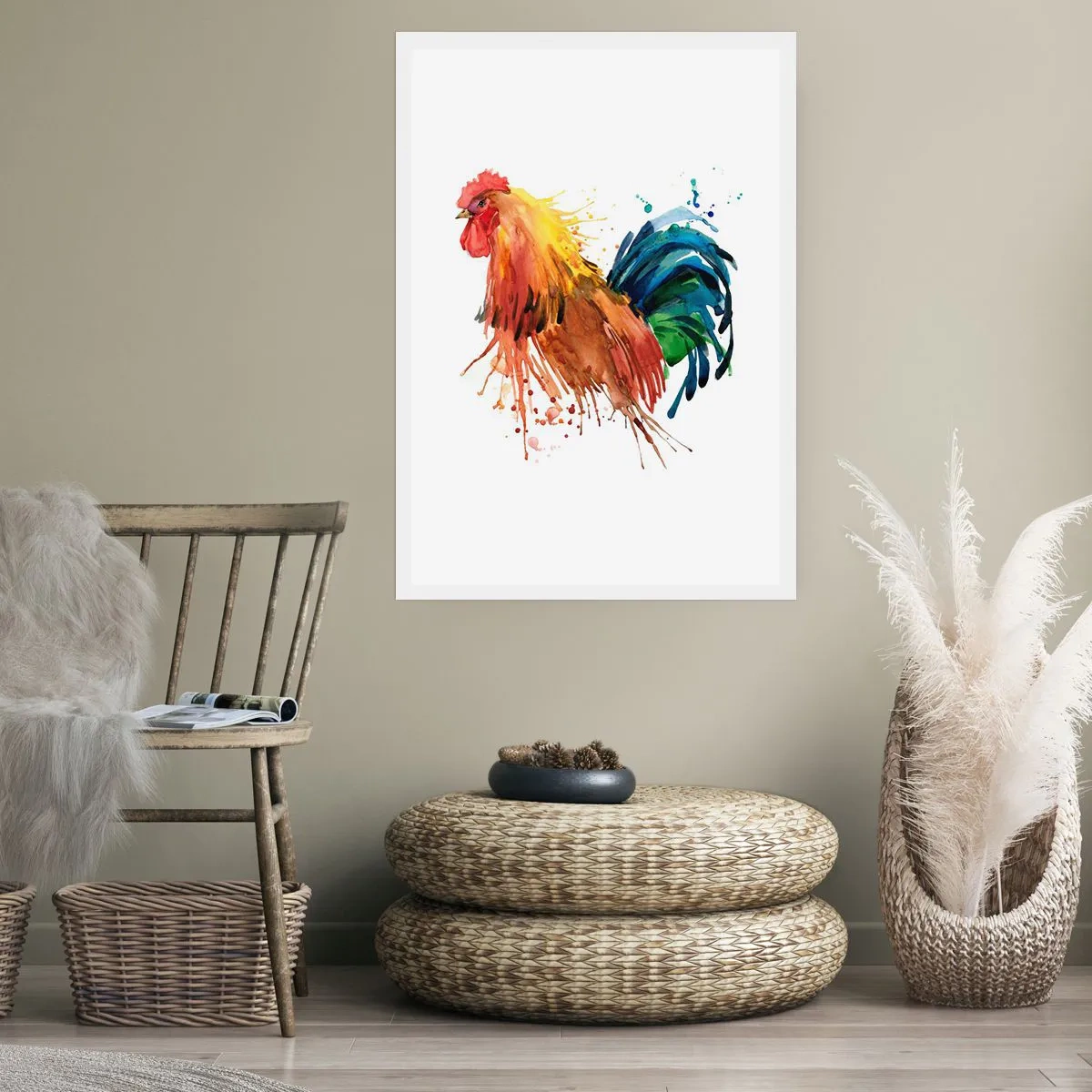 Poster - Koninklijk gewaad, koninklijke trots - 50x70 cm