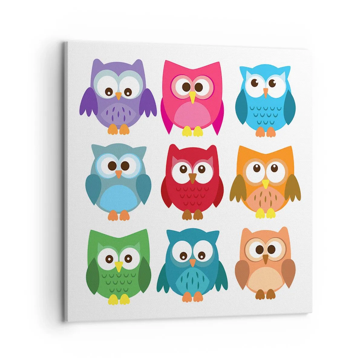 Schilderen op canvas - Anders zjn kan grappig zijn - 50x50 cm