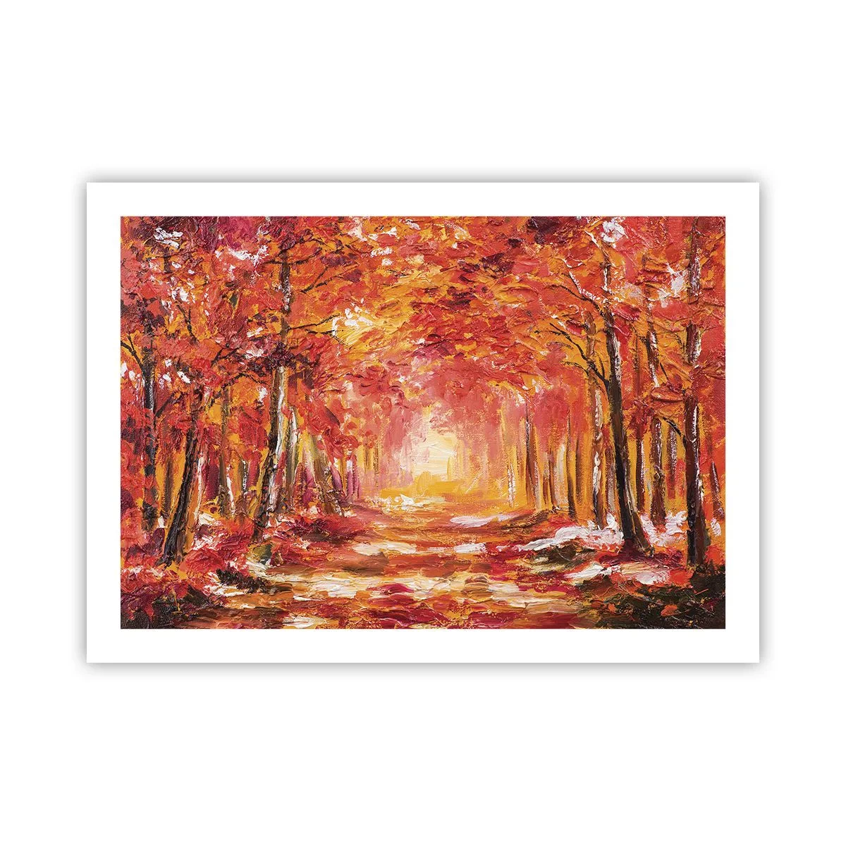 Poster - Koperen bos - 70x50 cm