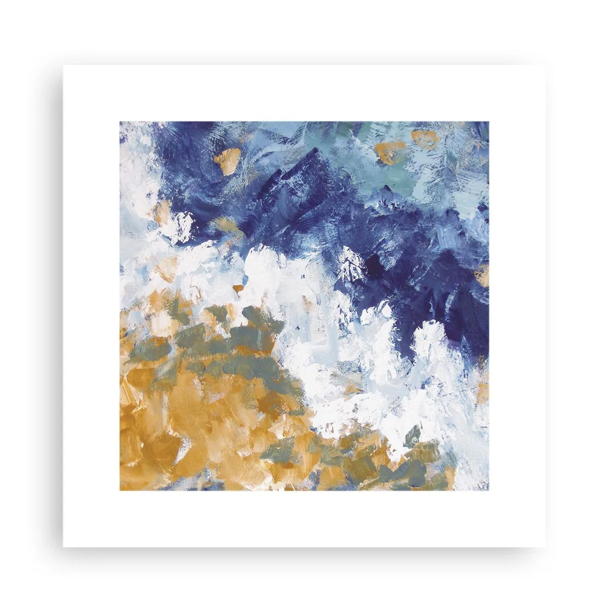 Poster - Dans der Elementen - 30x30 cm