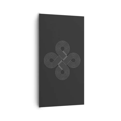 Schilderen op canvas - In de Keltische geest - 65x120 cm