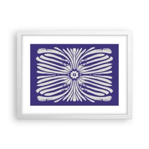 Poster in een witte lijst - Etnische inspiraties - 40x30 cm